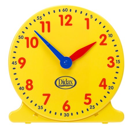 DIDAX Demonstration Clock, 12 inch 211552W
